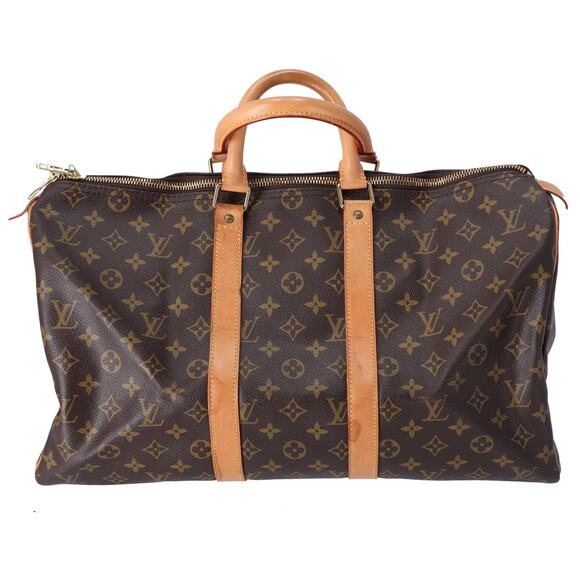 Louis Vuitton Keepall 45 Monogram Boston Bag M41428 Canvas - Picture 1 of 6